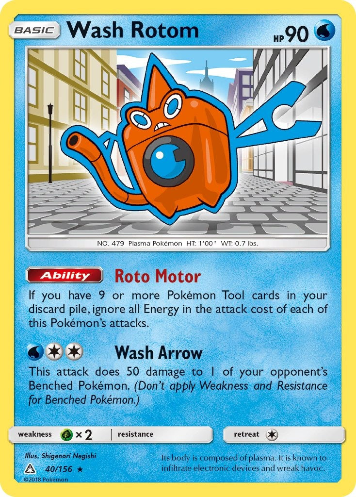 Wash Rotom 040/156