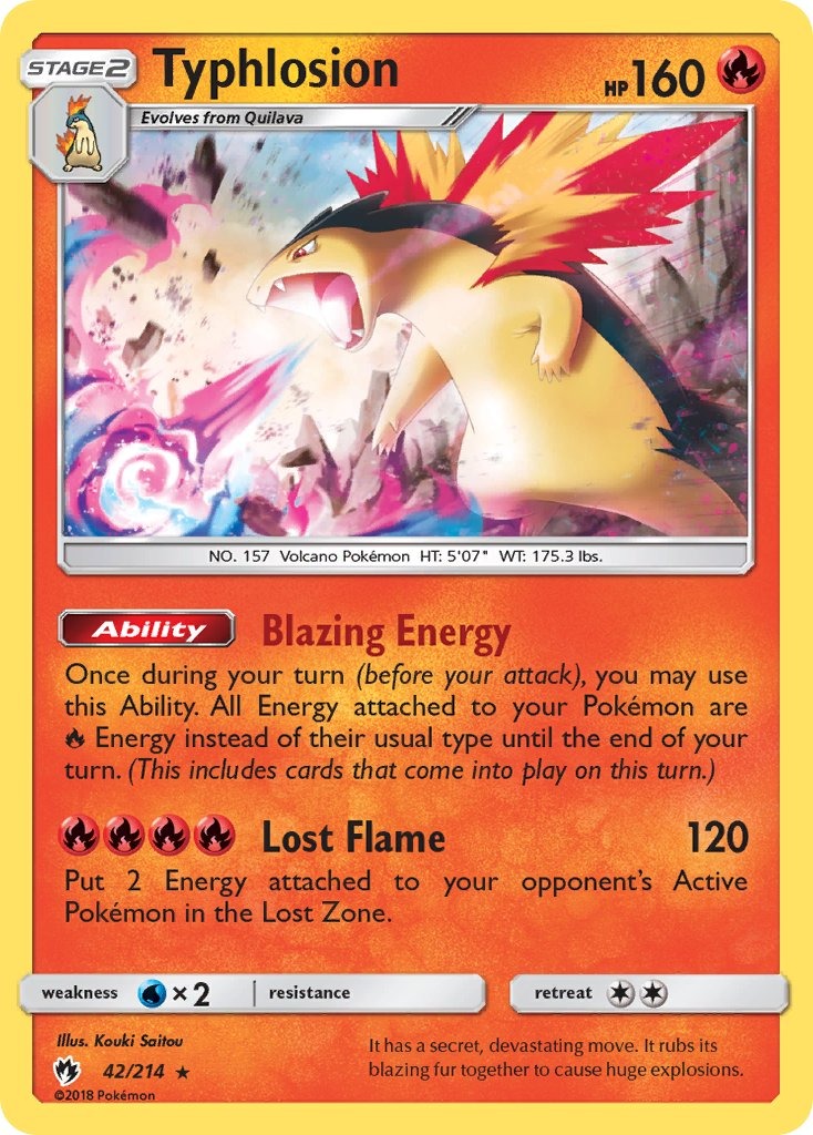 Typhlosion 042/214