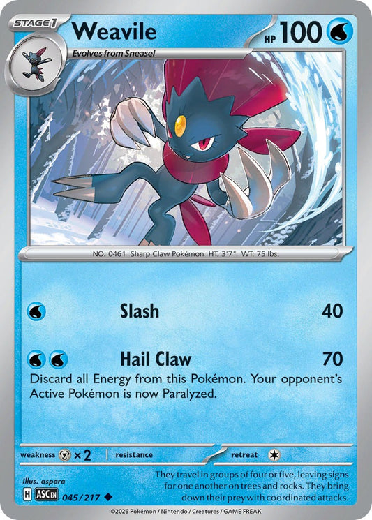 Weavile 045/217