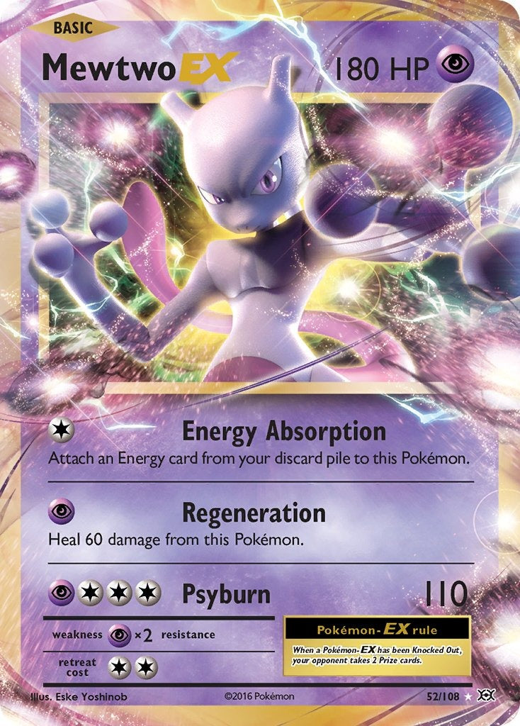 Mewtwo EX 52/108