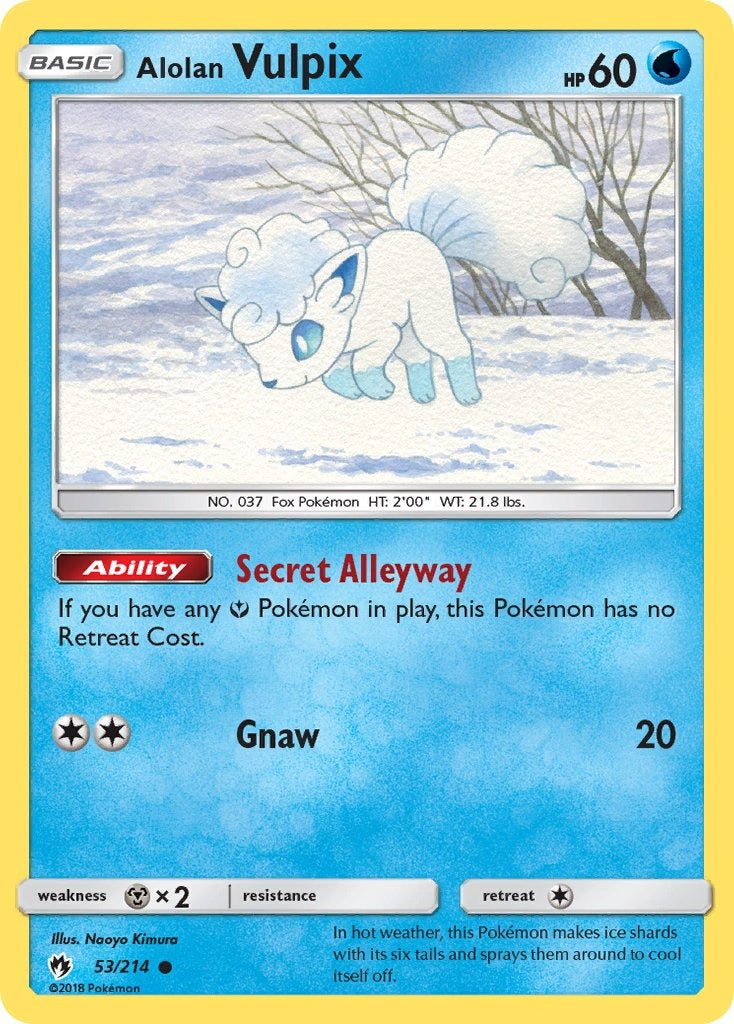 Alolan Vulpix 053/214