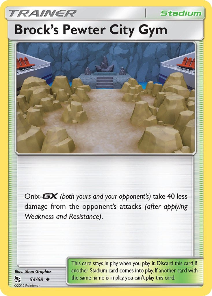 Brock’s Pewter City Gym 054/068