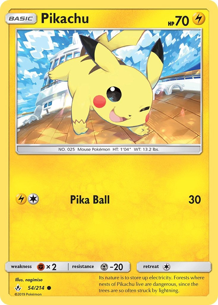 Pikachu 054/214