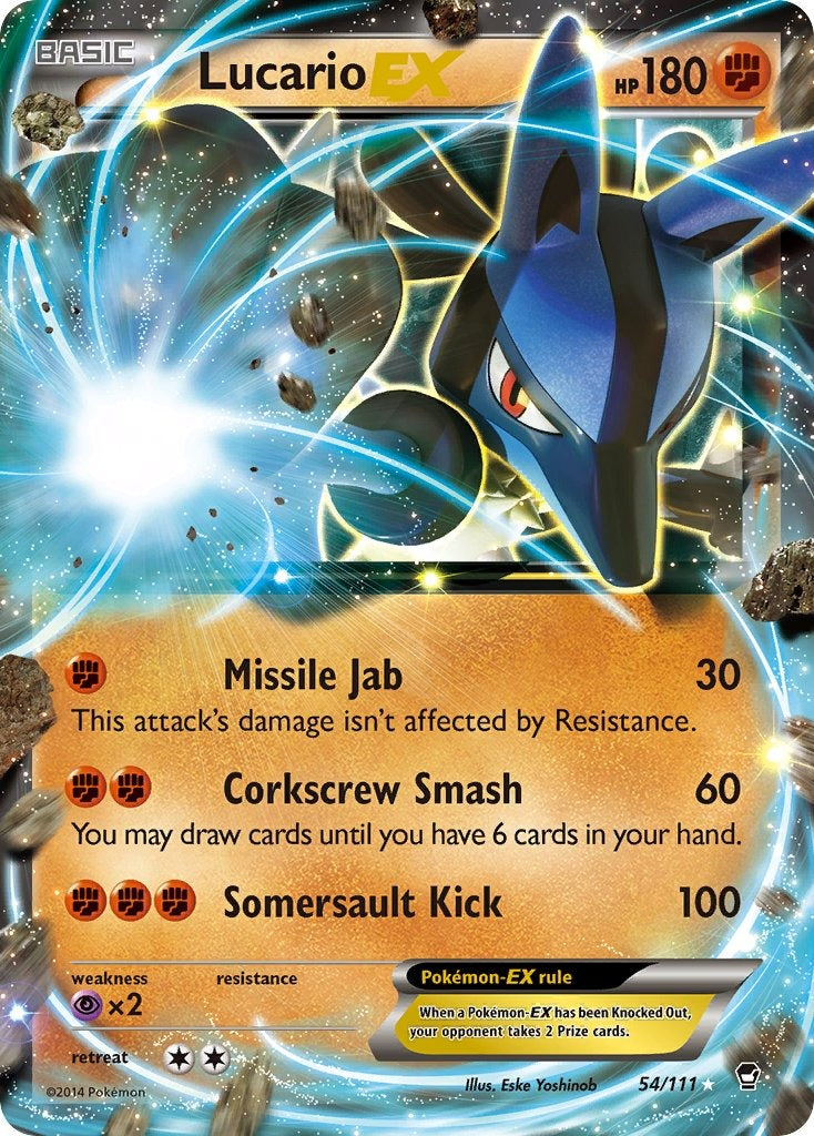 Lucario EX 54/111