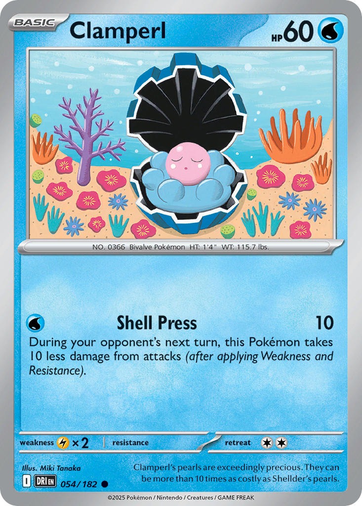 Clamperl 054/182