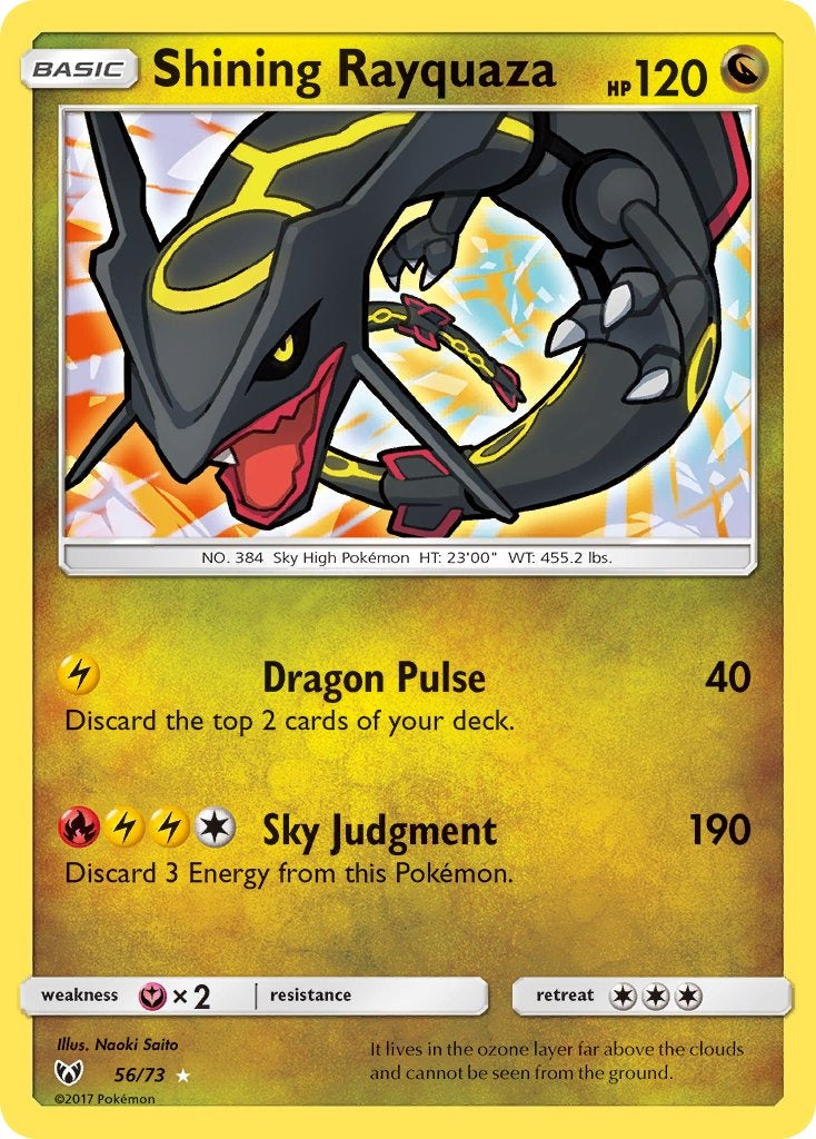 Shining Rayquaza 056/073