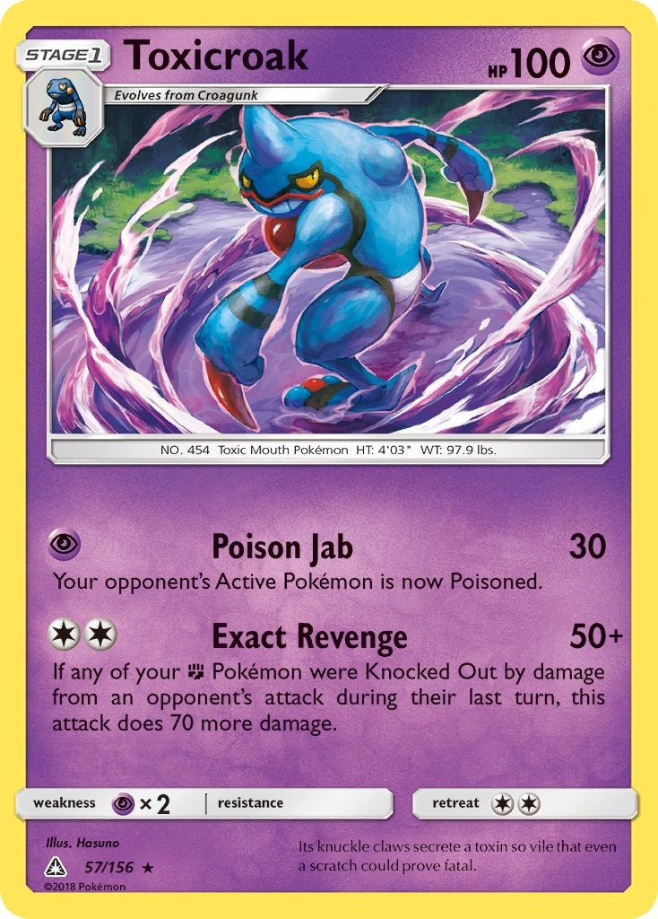 Toxicroak 057/156