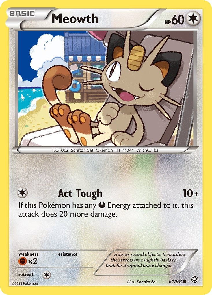 Meowth 61/98