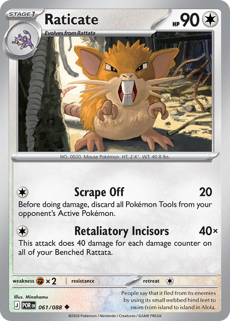 Raticate 061/088