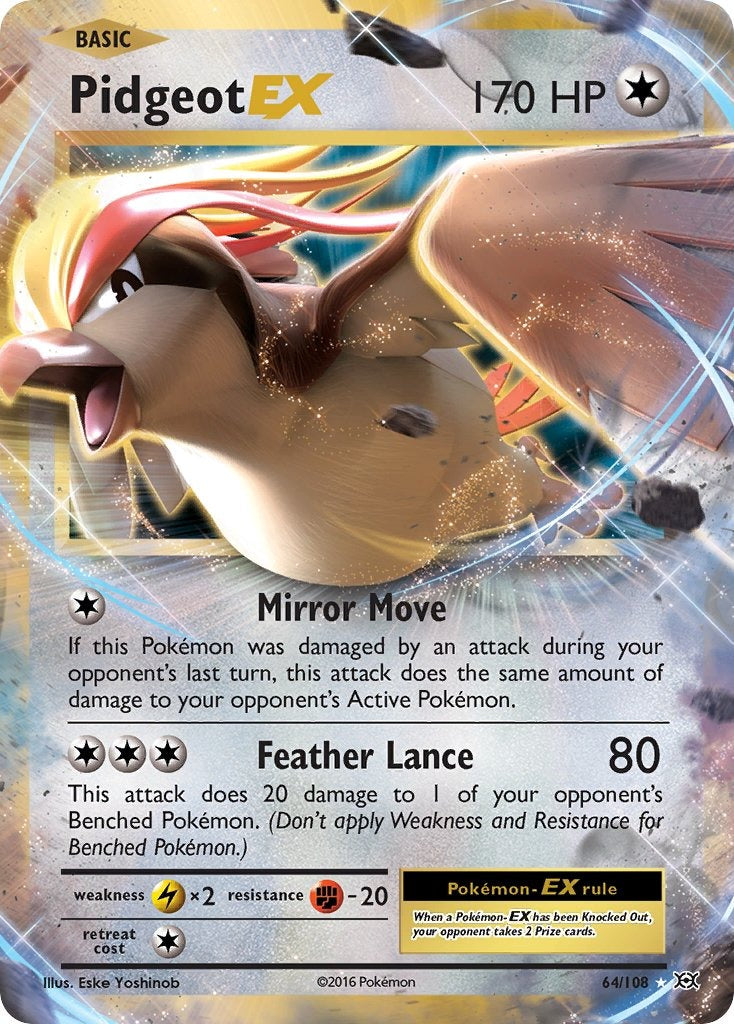Pidgeot EX 64/108