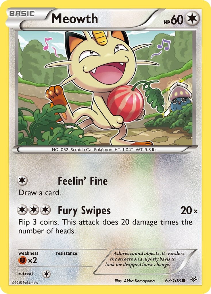 Meowth 67/108