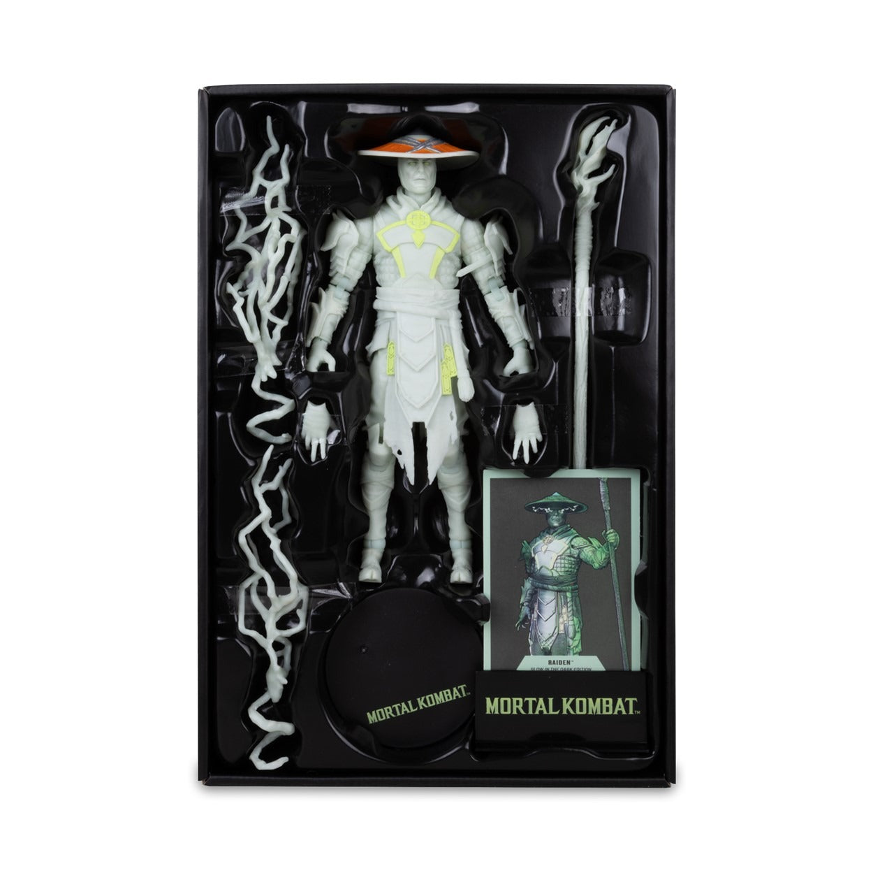 McFarlane Toys - Mortal Kombat - Raiden (Glow in the Dark Edition) - Exclusive