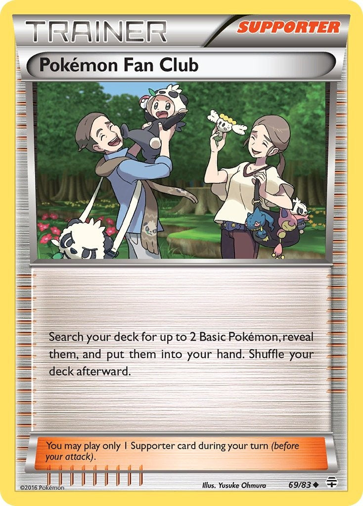 Pokemon Fan Club 69/83