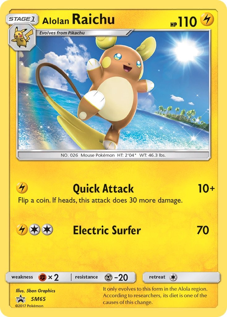 Alolan Raichu SM65
