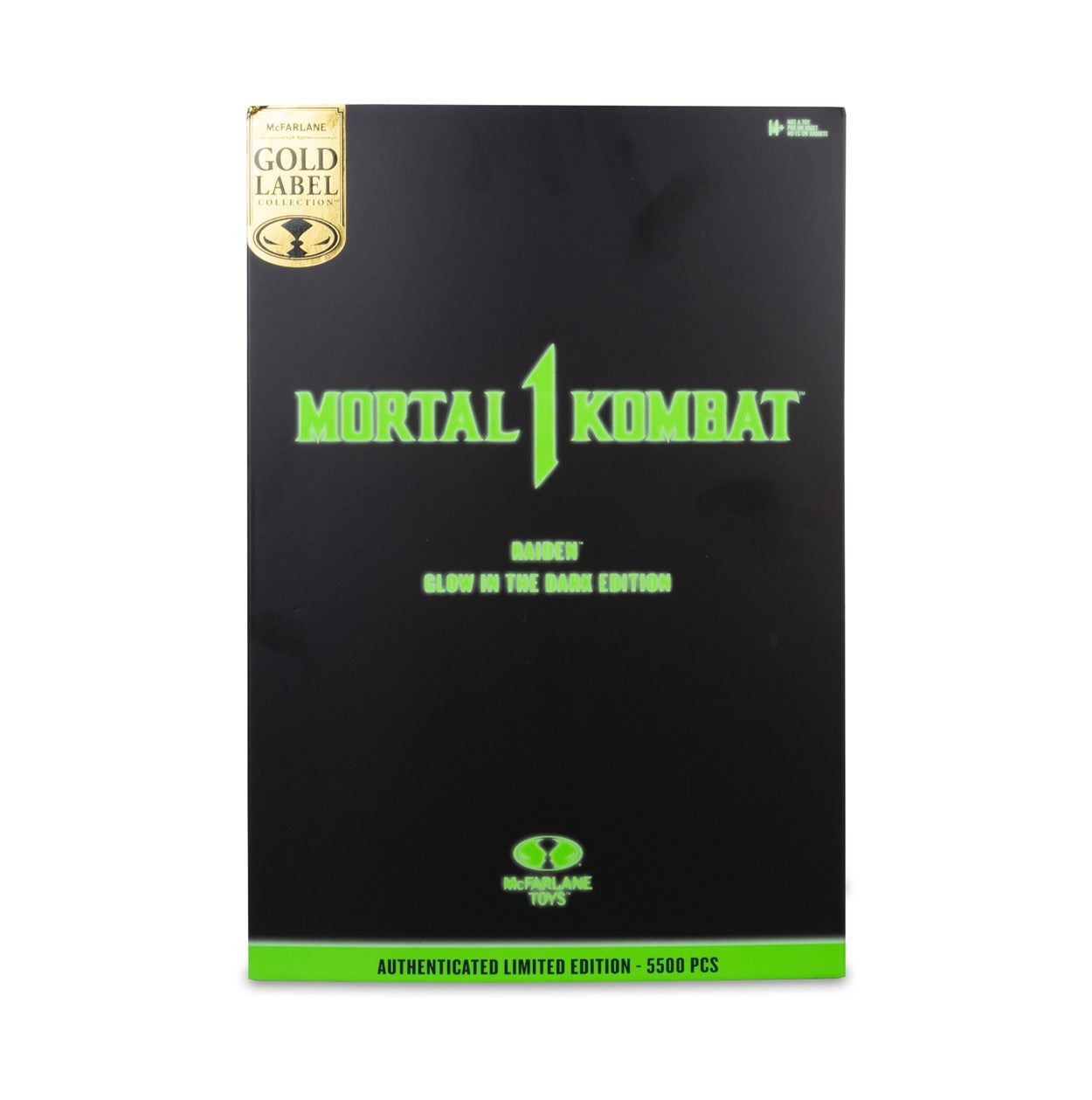 McFarlane Toys - Mortal Kombat - Raiden (Glow in the Dark Edition) - Exclusive