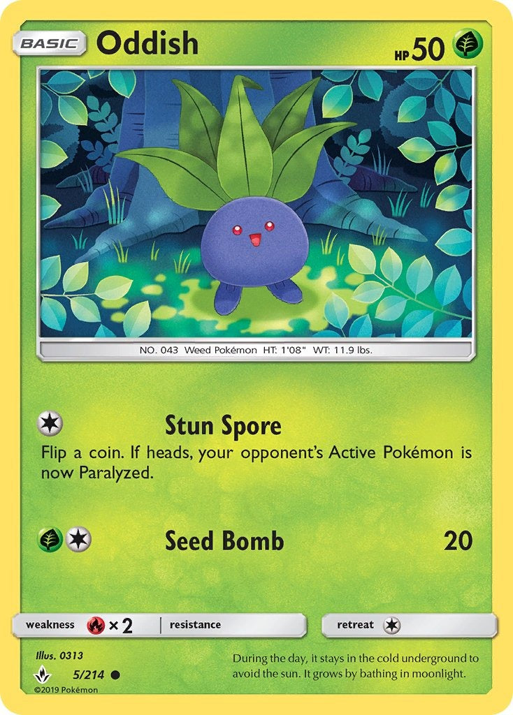 Oddish 005/214