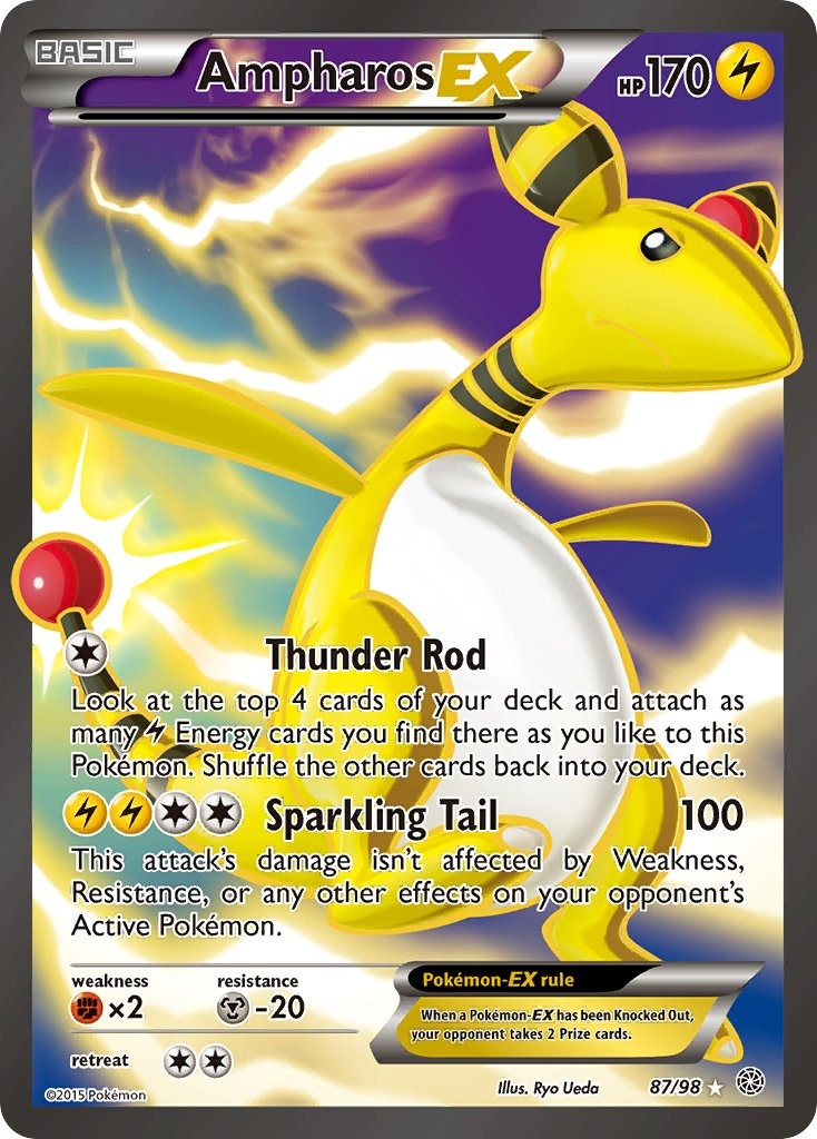 Ampharos EX 87/98