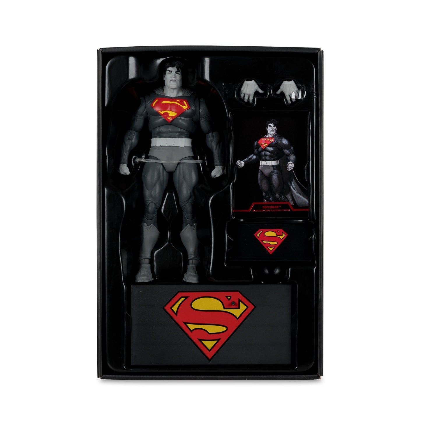 DC Multiverse - The Dark Knight Returns - Superman (Black & White Accent Edition) - Exclusive