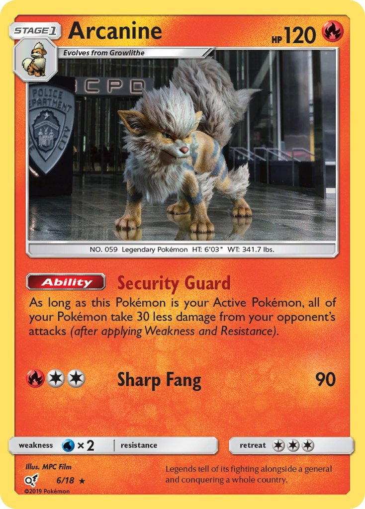 Arcanine 006/018