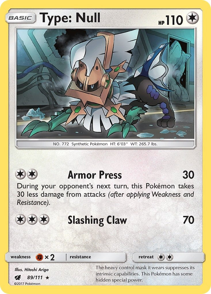 Type: Null 089/111
