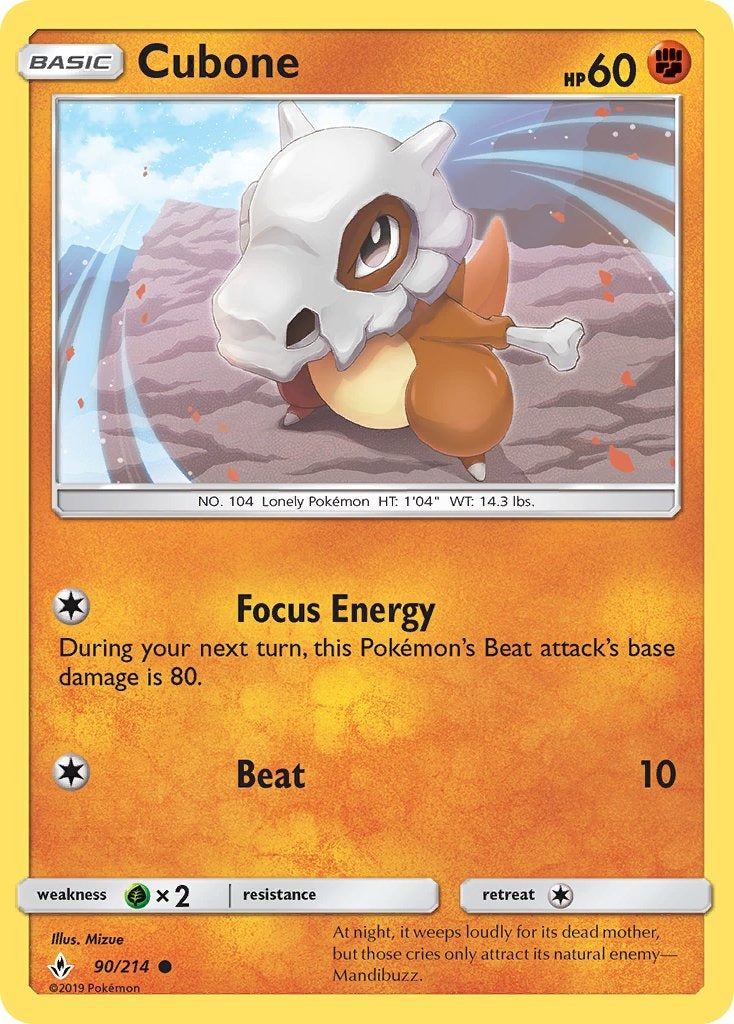 Cubone 090/214