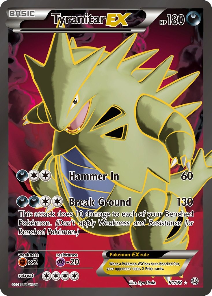 Tyranitar EX 91/98