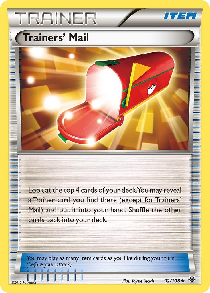 Trainers’ Mail 92/108
