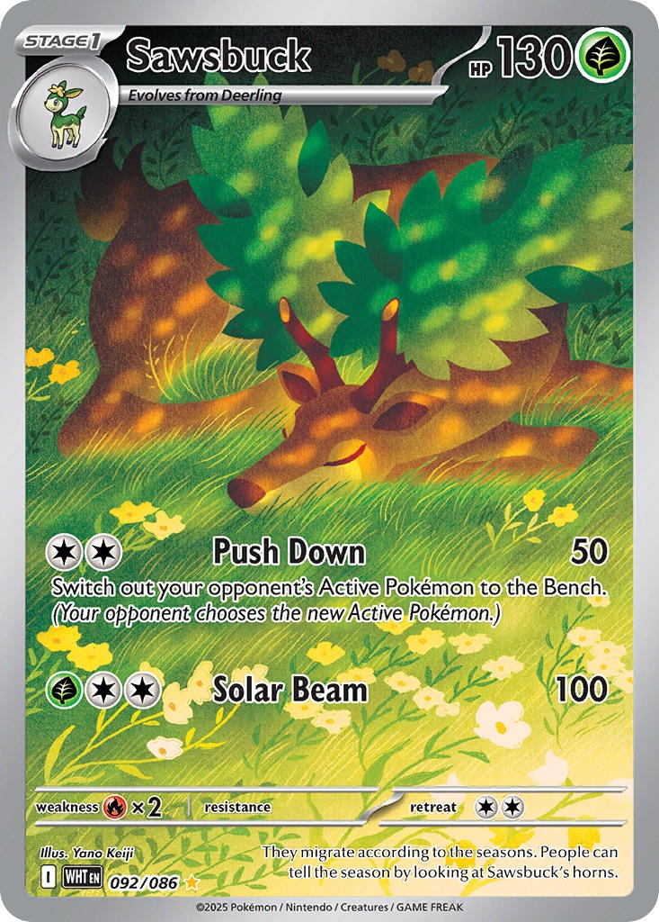 Sawsbuck 092/086