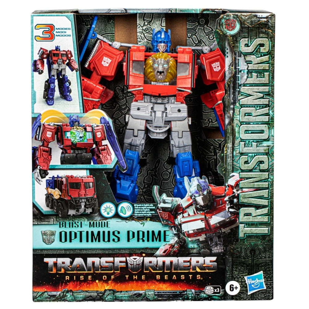 Hasbro - Transformers: Rise of the Beasts -  Beast-Mode Optimus Prime