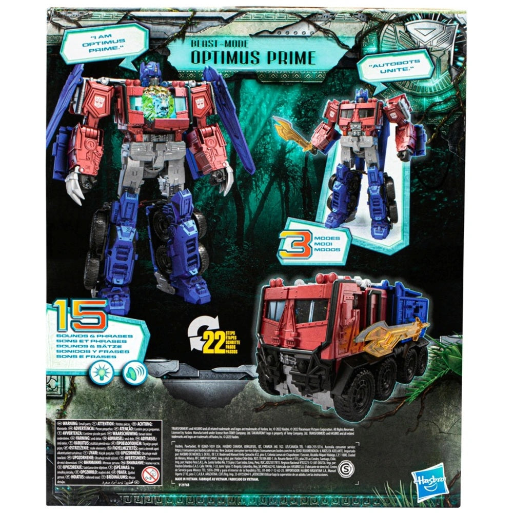 Hasbro - Transformers: Rise of the Beasts -  Beast-Mode Optimus Prime