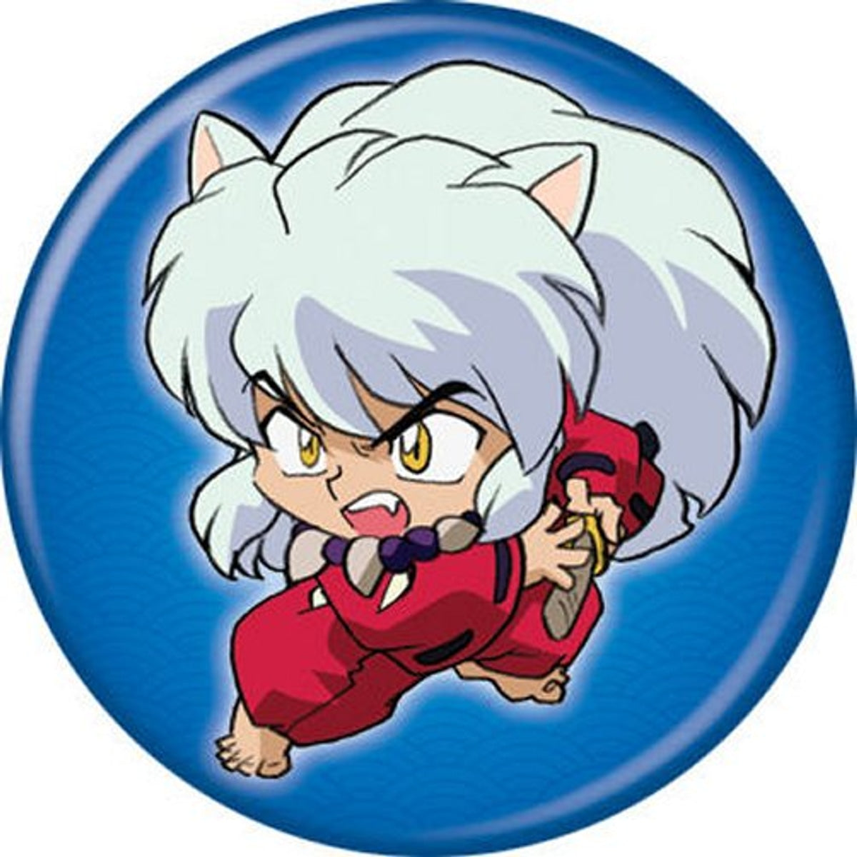 Inuyasha Chibi Button