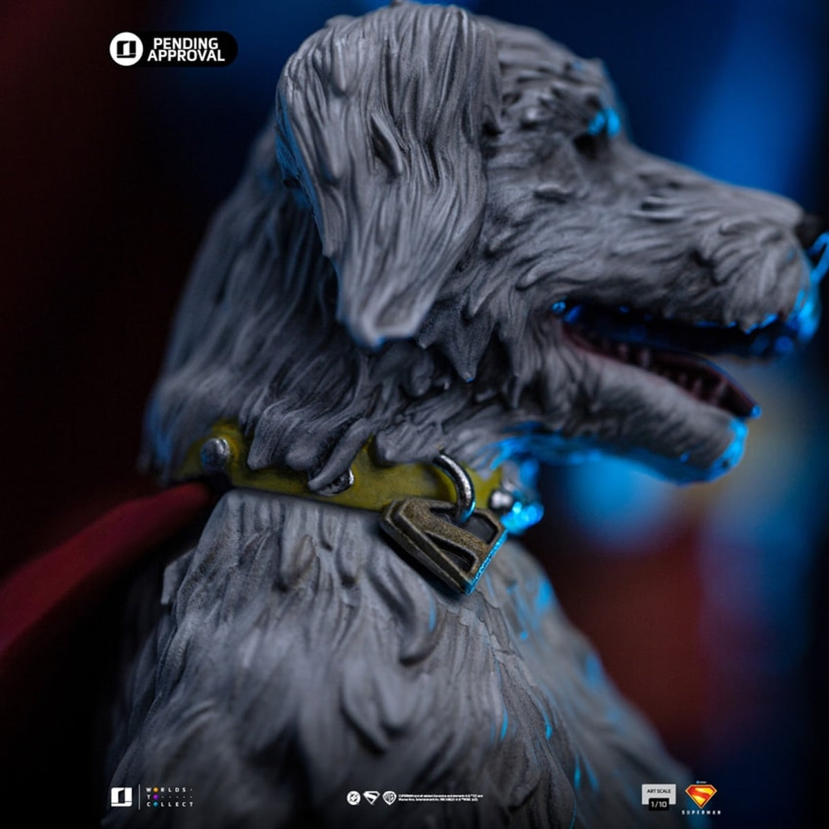 Iron Studios Superman & Krypto 1:10 Art Scale Hand Painted Statue