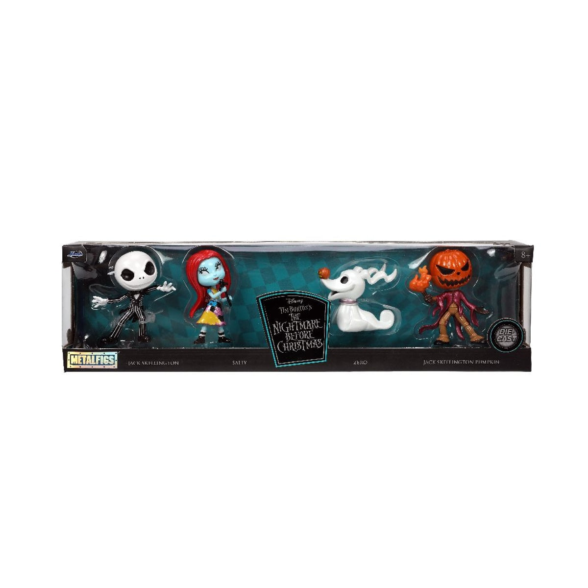Jada Nightmare Before Christmas 2.5" MetalFigs 4pk