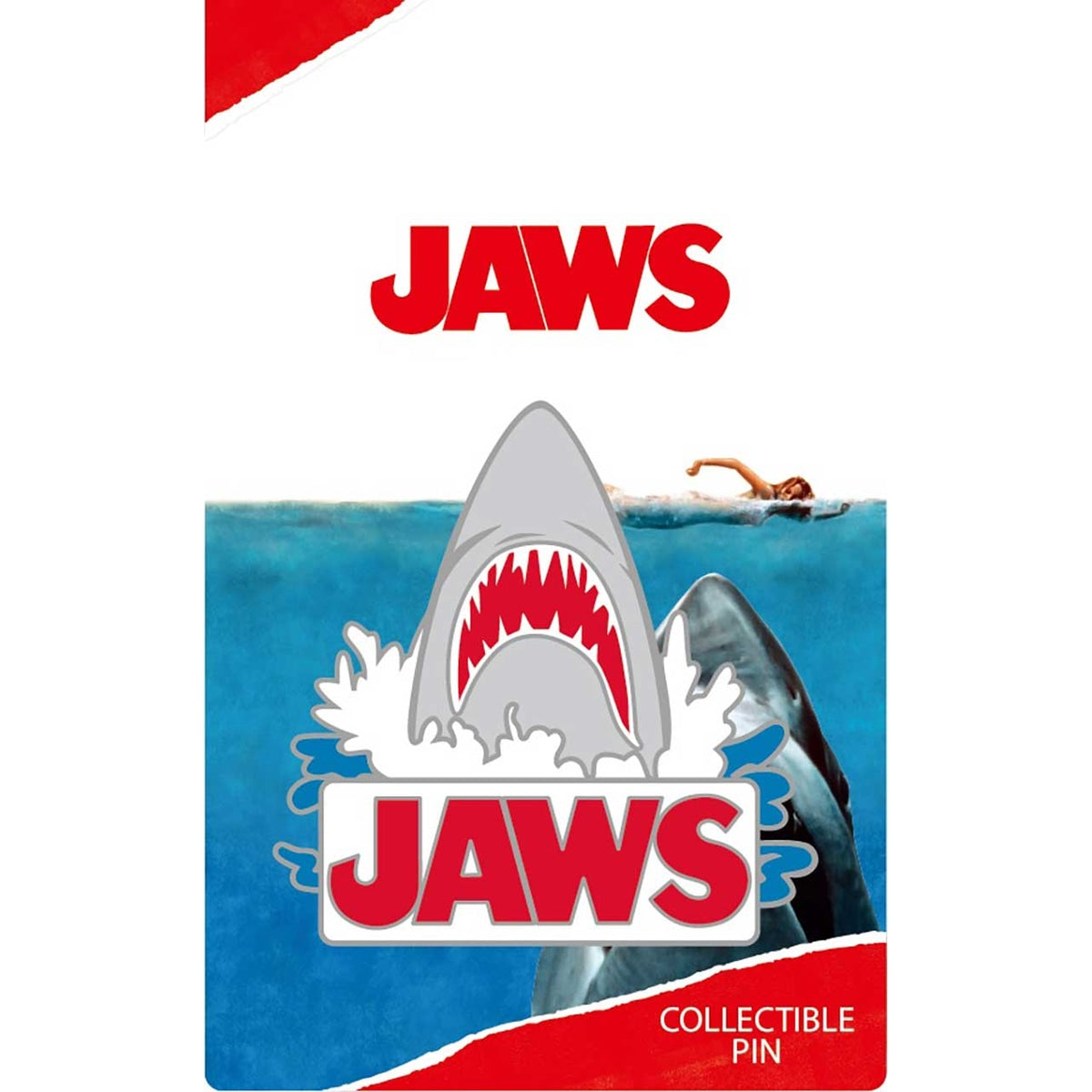 Jaws Enamel Pin