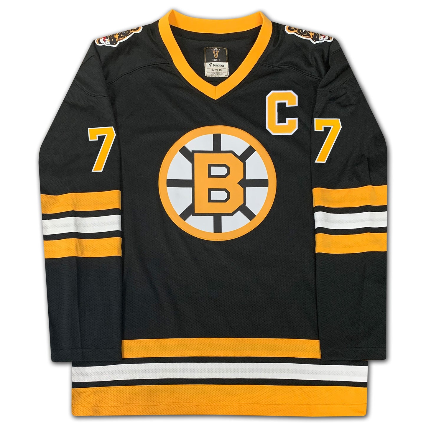 RAY BOURQUE AUTOGRAPHED CAREER JERSEY – LTD ED 177 – BOSTON BRUINS LEGEND – NHL COLLECTIBLE (SIZE L OR XL)
