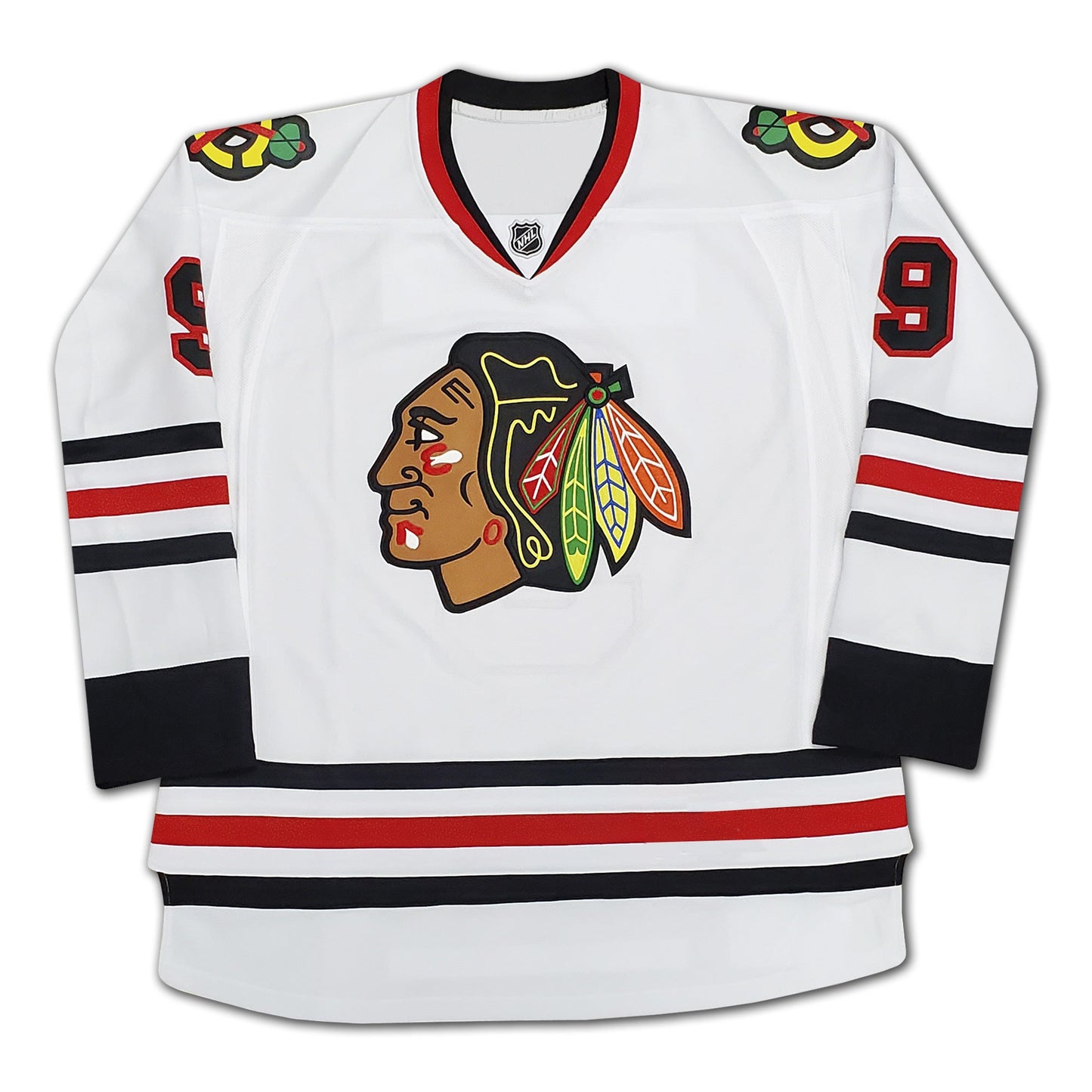 BOBBY HULL AUTOGRAPHED CHICAGO BLACKHAWKS WHITE JERSEY – SIGNED NHL HOCKEY MEMORABILIA COLLECTIBLE (SIZE L OR XL)
