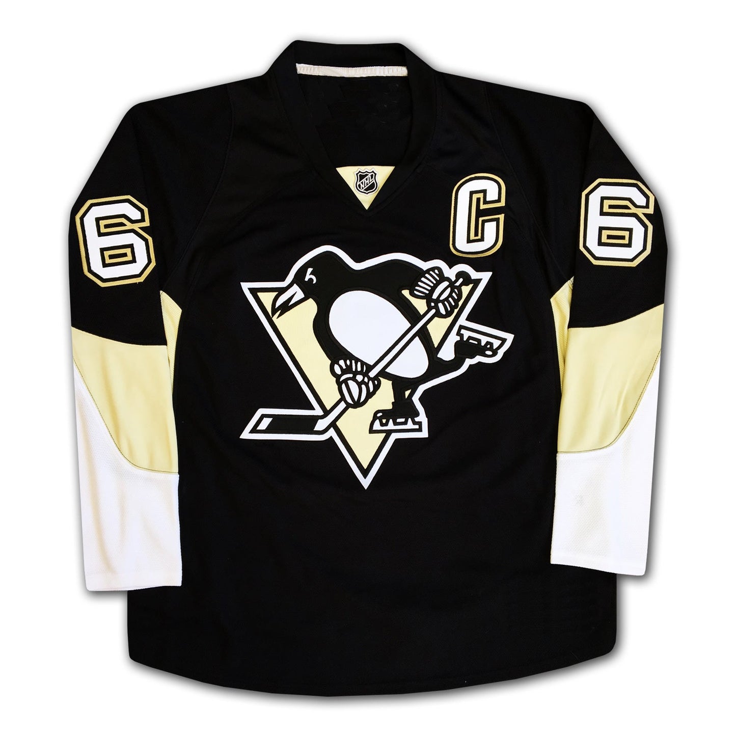 MARIO LEMIEUX AUTOGRAPHED PITTSBURGH PENGUINS BLACK JERSEY – SIGNED NHL HOCKEY MEMORABILIA COLLECTIBLE (SIZE L OR XL)