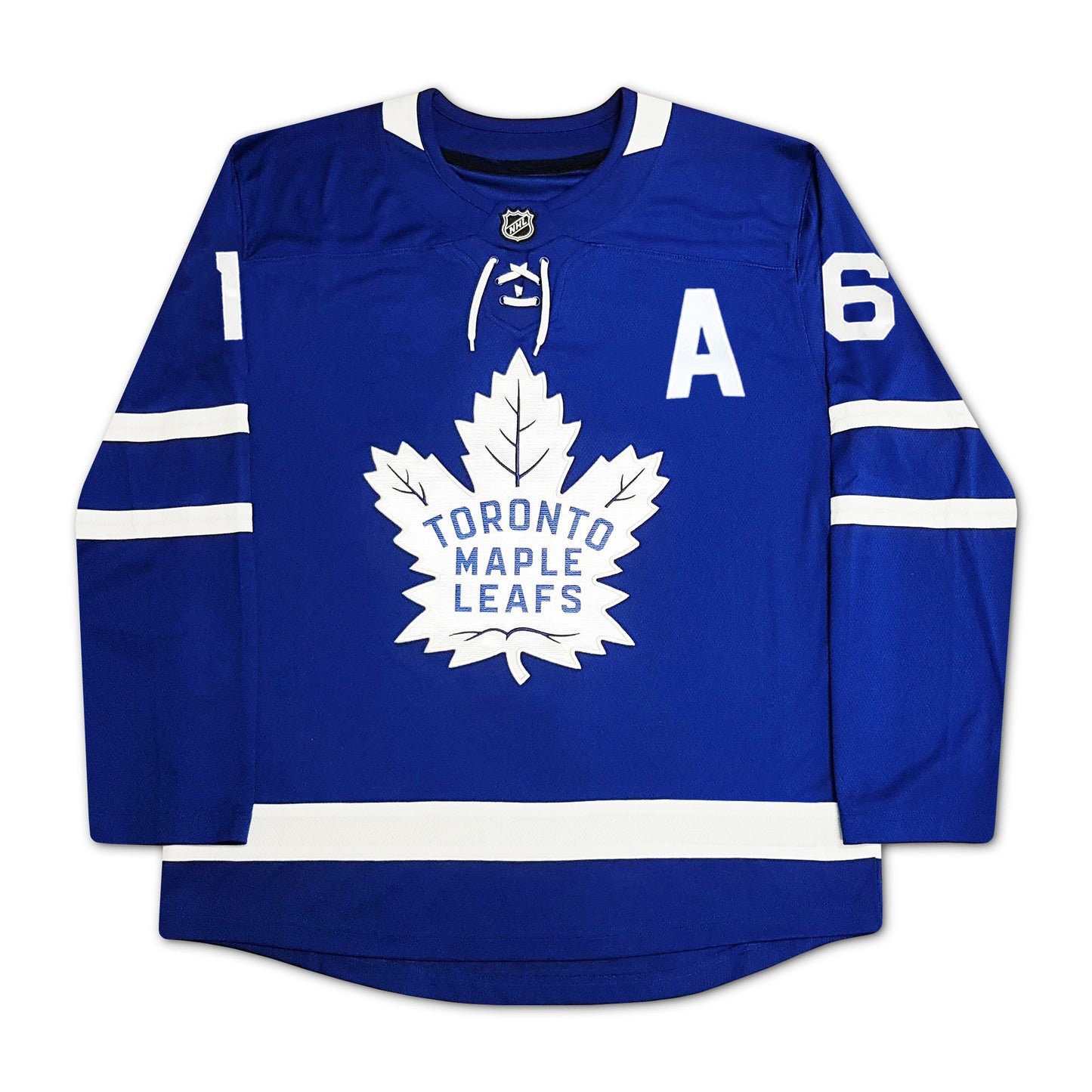 MITCH MARNER AUTOGRAPHED TORONTO MAPLE LEAFS BLUE JERSEY – SIGNED NHL HOCKEY MEMORABILIA COLLECTIBLE (SIZE L OR XL)