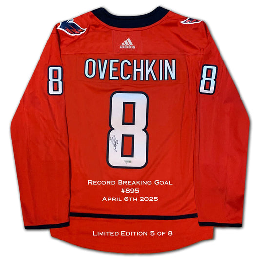 Alexander Ovechkin Signed Washington Capitals Red Jersey