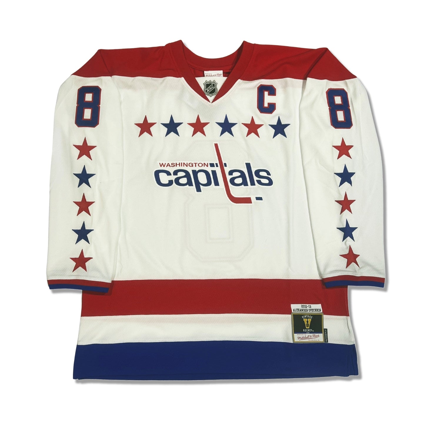 ALEXANDER OVECHKIN AUTOGRAPHED WASHINGTON CAPITALS 2012 ALTERNATE JERSEY – SIGNED NHL HOCKEY MEMORABILIA COLLECTIBLE (SIZE L OR XL)