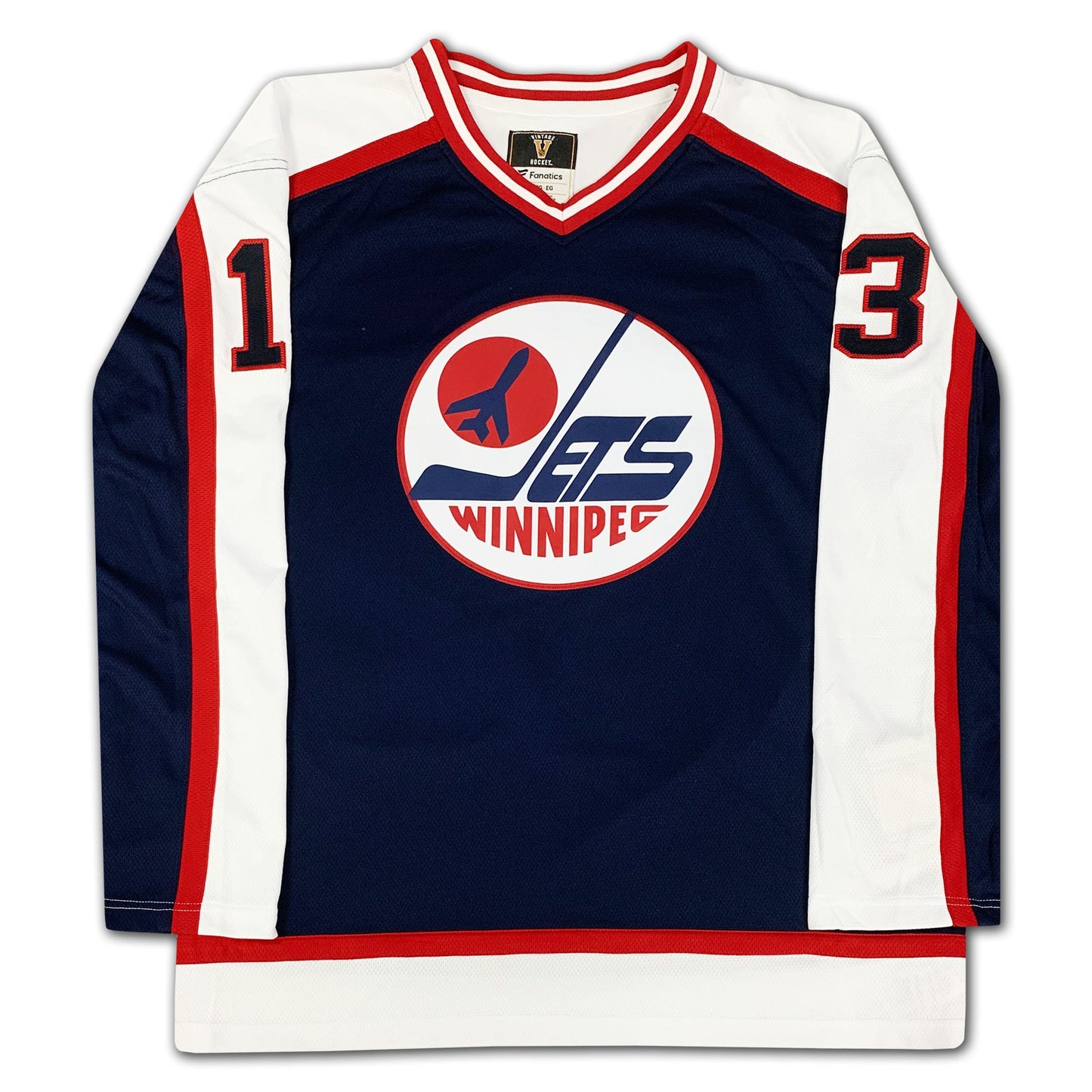 TEEMU SELANNE AUTOGRAPHED WINNIPEG JETS WHITE JERSEY – SIGNED NHL HOCKEY MEMORABILIA COLLECTIBLE (SIZE L OR XL)
