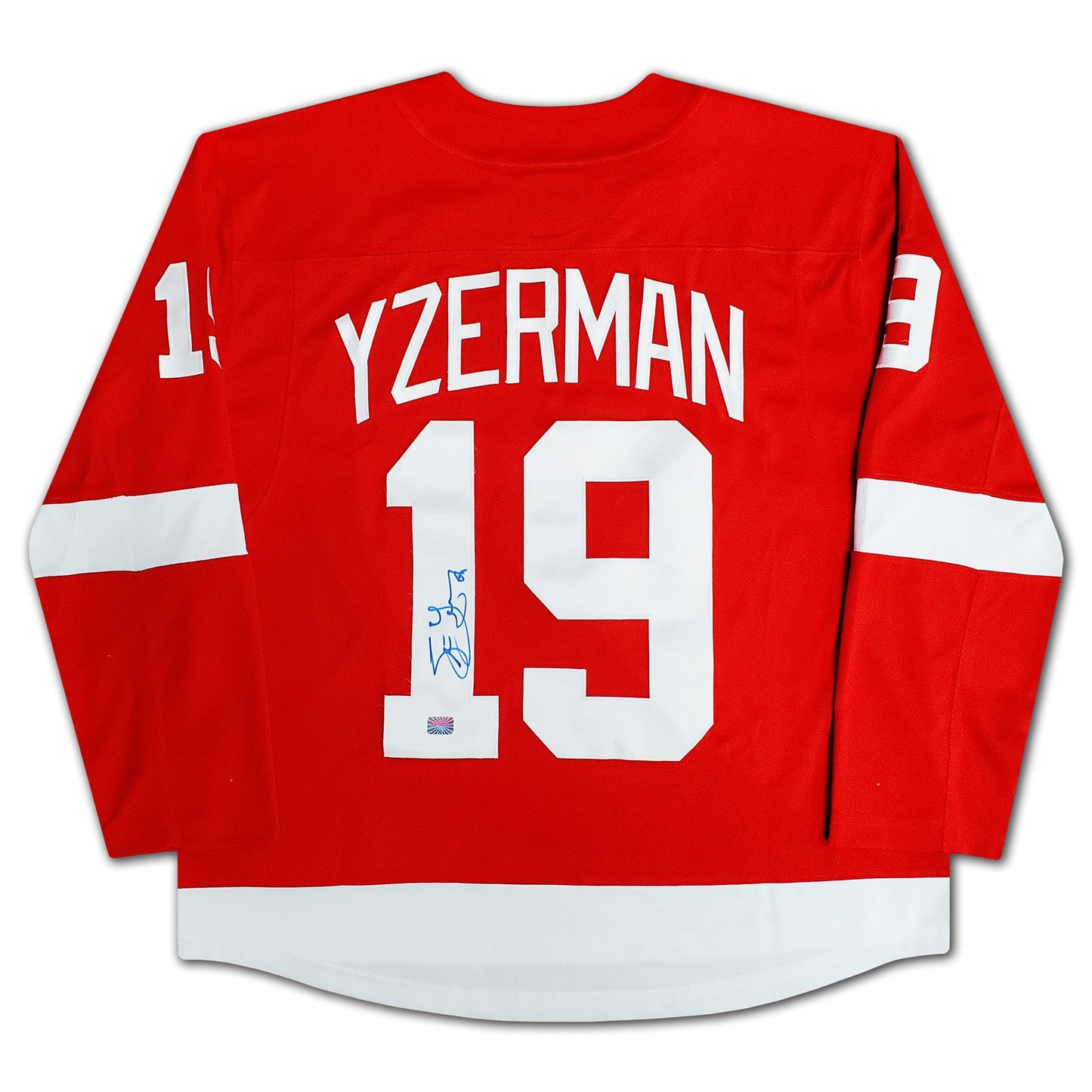 STEVE YZERMAN AUTOGRAPHED DETROIT RED WINGS RED JERSEY – SIGNED NHL HOCKEY MEMORABILIA COLLECTIBLE (SIZE L OR XL)