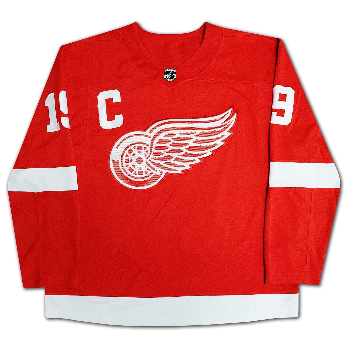 STEVE YZERMAN AUTOGRAPHED DETROIT RED WINGS RED JERSEY – SIGNED NHL HOCKEY MEMORABILIA COLLECTIBLE (SIZE L OR XL)