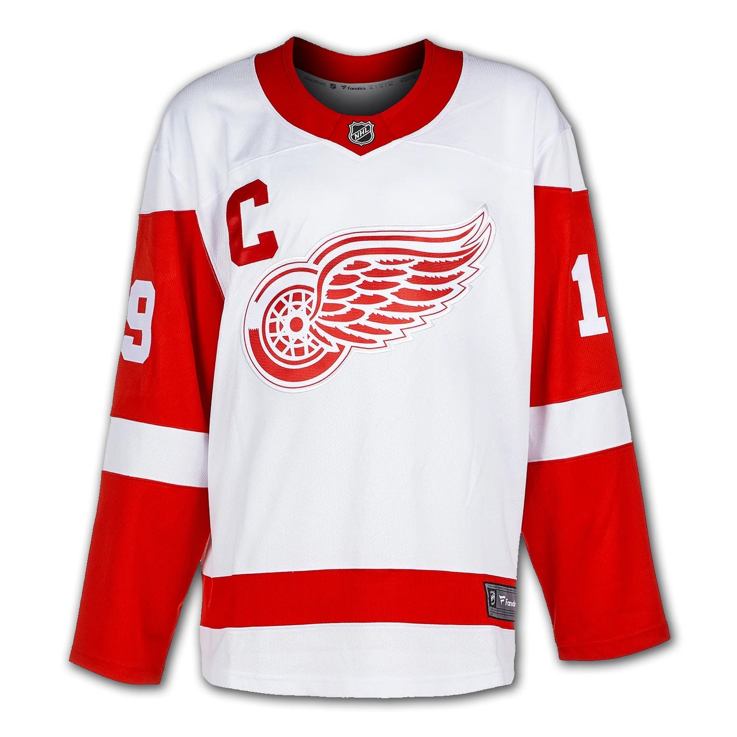 STEVE YZERMAN AUTOGRAPHED DETROIT RED WINGS WHITE JERSEY – SIGNED NHL HOCKEY MEMORABILIA COLLECTIBLE (SIZE L OR XL)