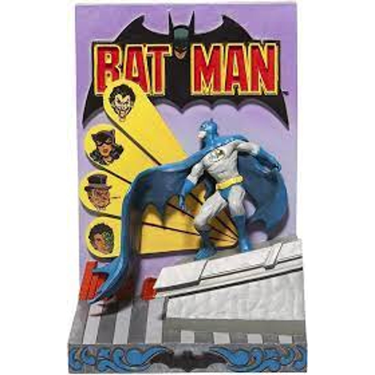 Jim Shore Batman 3D Comic Book Cover