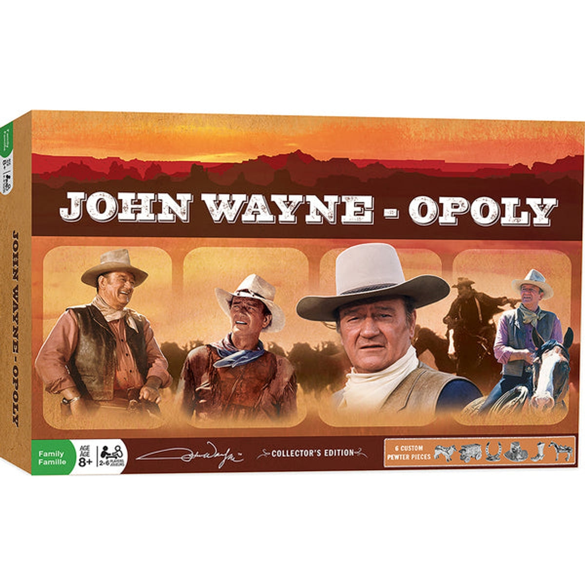 John Wayne Opoly Board Game