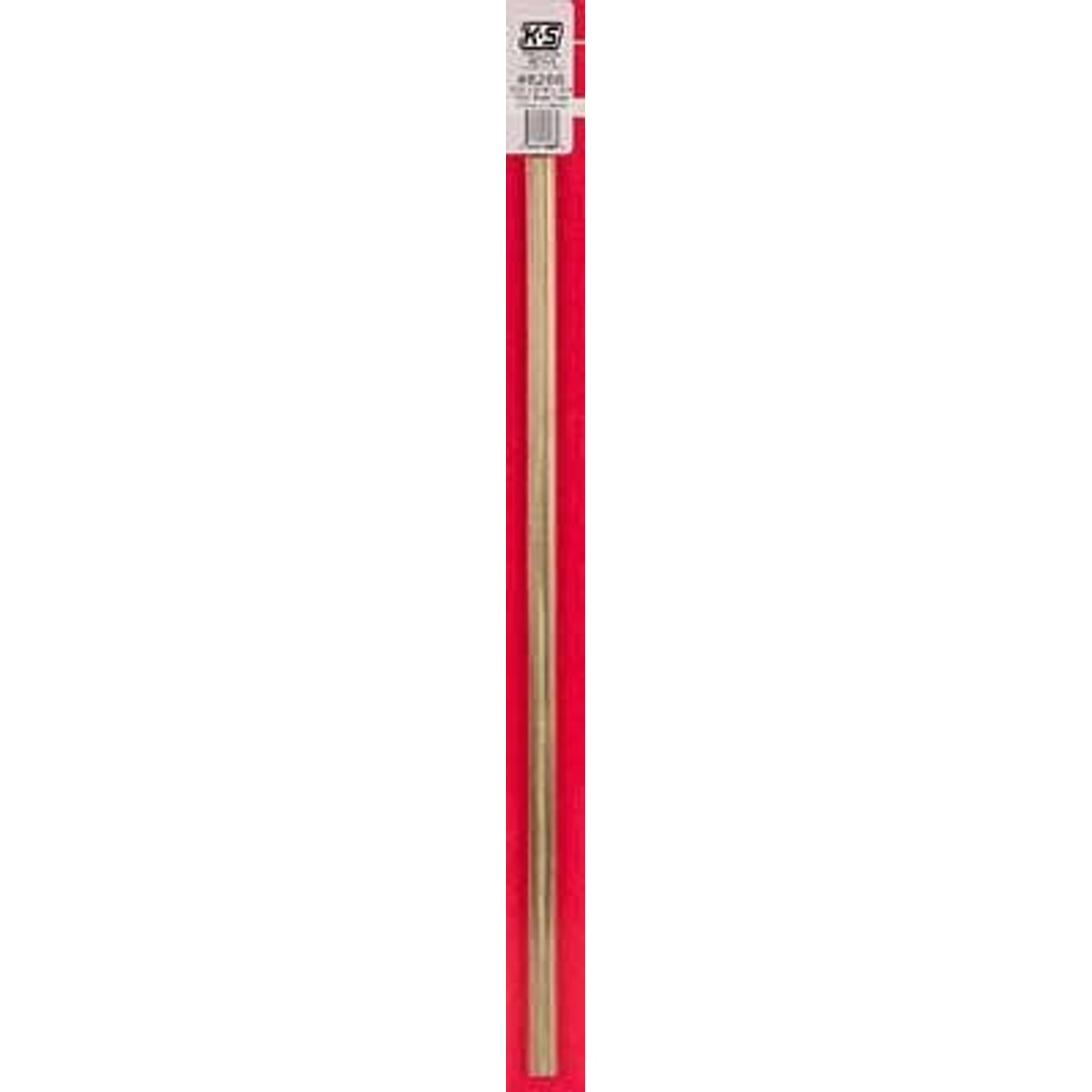 K&S Precision Metals #8266 Rectangular Brass Tube 5/32" x 5/16" x 1' NIB