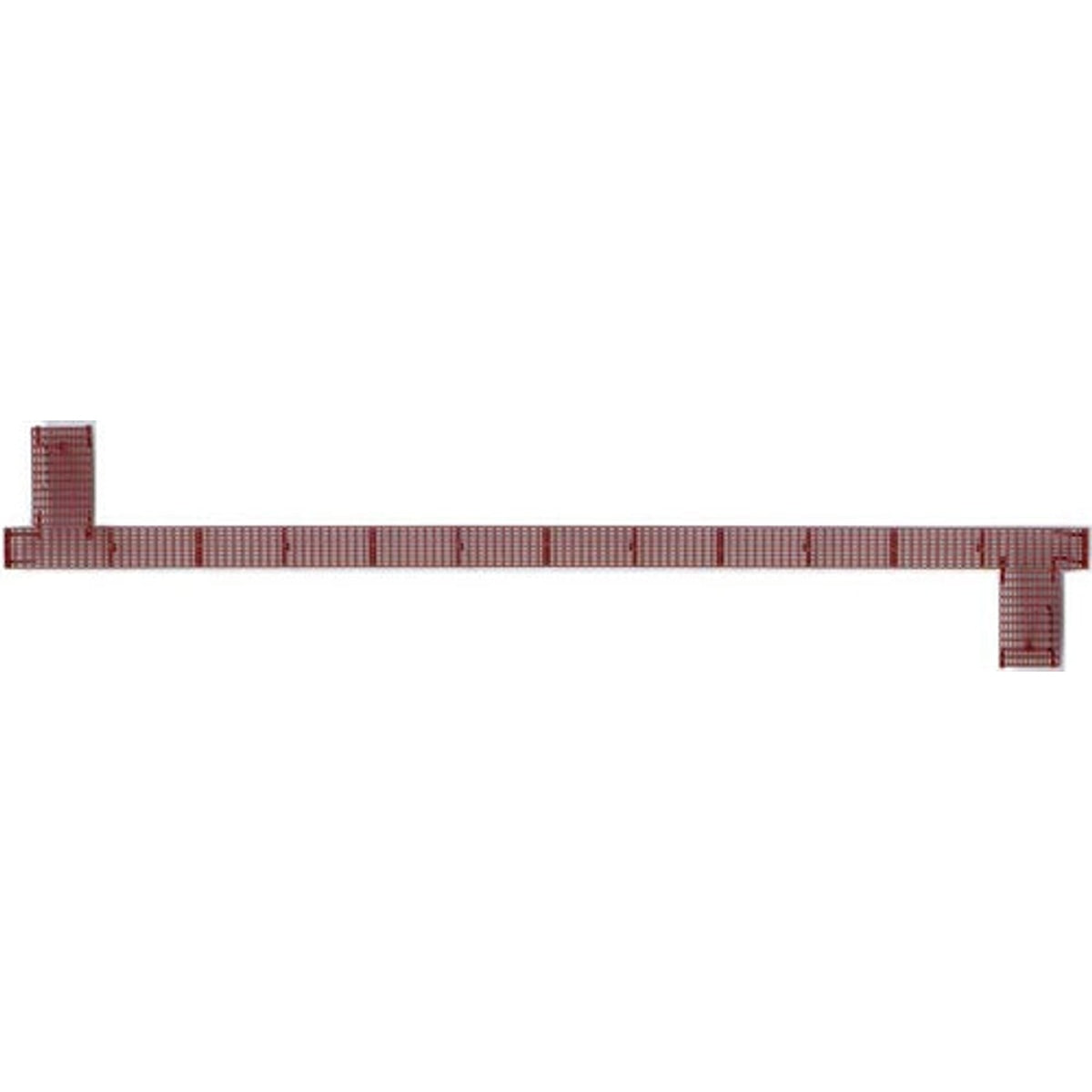 Kadee 2011 HO 50' Apex Running Board Box Car Red NIB