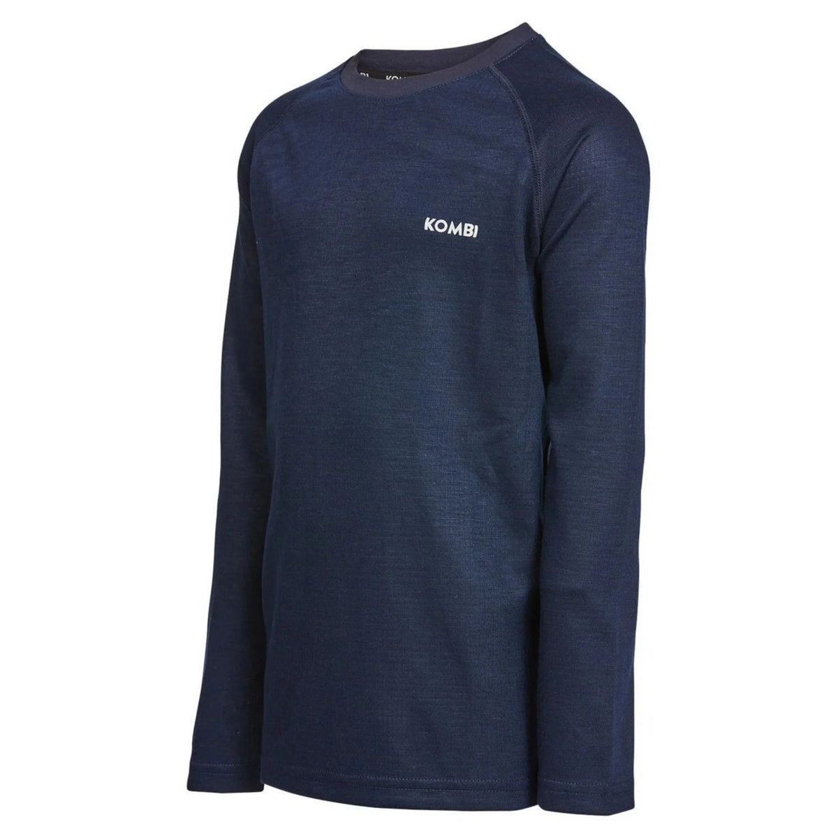Kombi Unisex Merino Blend Juniors Crew Tops Youth Sizes 6-14 Years