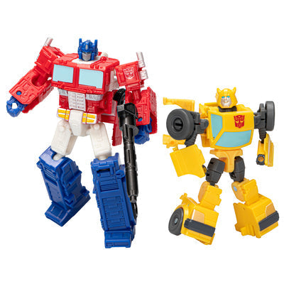 Transformers Legacy Evolution Core Class Optimus Prime & Bumblebee - Exclusive